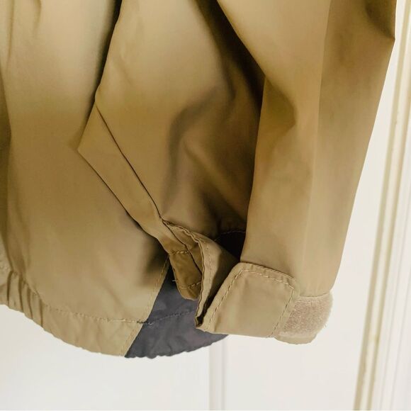 Columbia Men’s Two-Tone Black/Tan Hooded Glennaker Lake Rain Jacket | Size: L - Picture 5 of 12